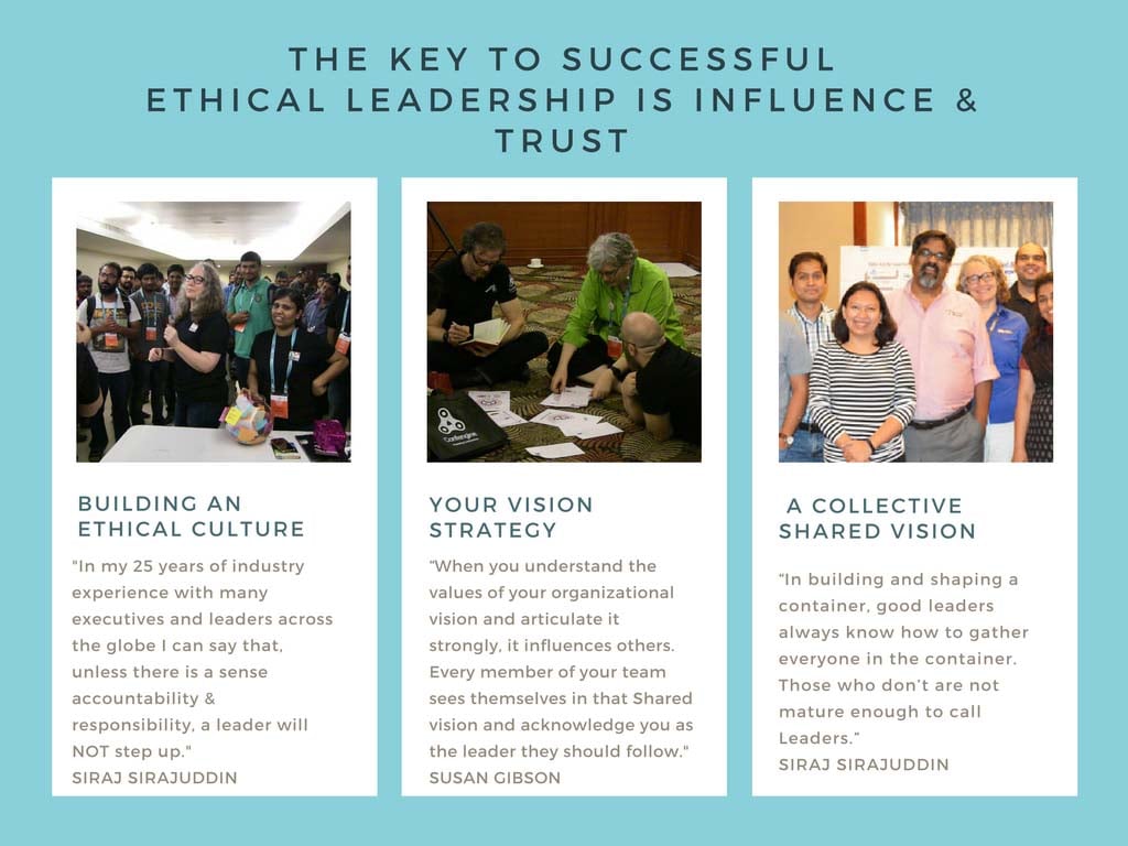 Leadership Lessons: Integrity is the basis of Trust, Ethical Culture