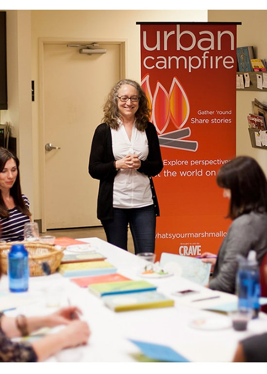 Susan Gibson at Urban Campfire